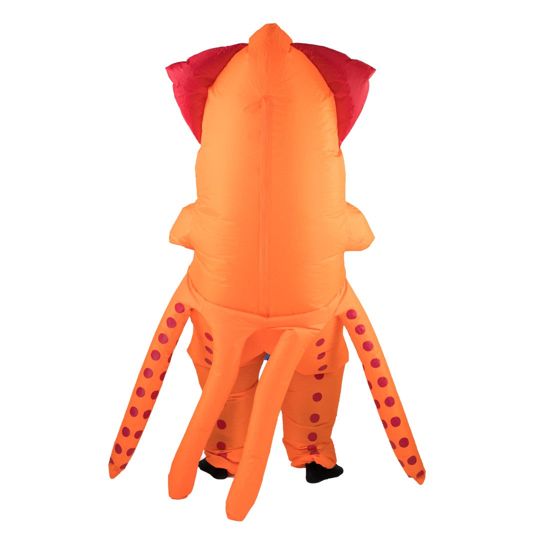 Costume Gonfiabile Cavalcabile da Calamaro Mostruoso