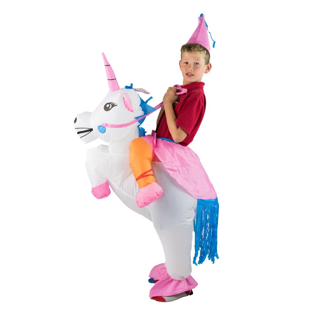 Costume Gonfiabile da Unicorno per Bimbi