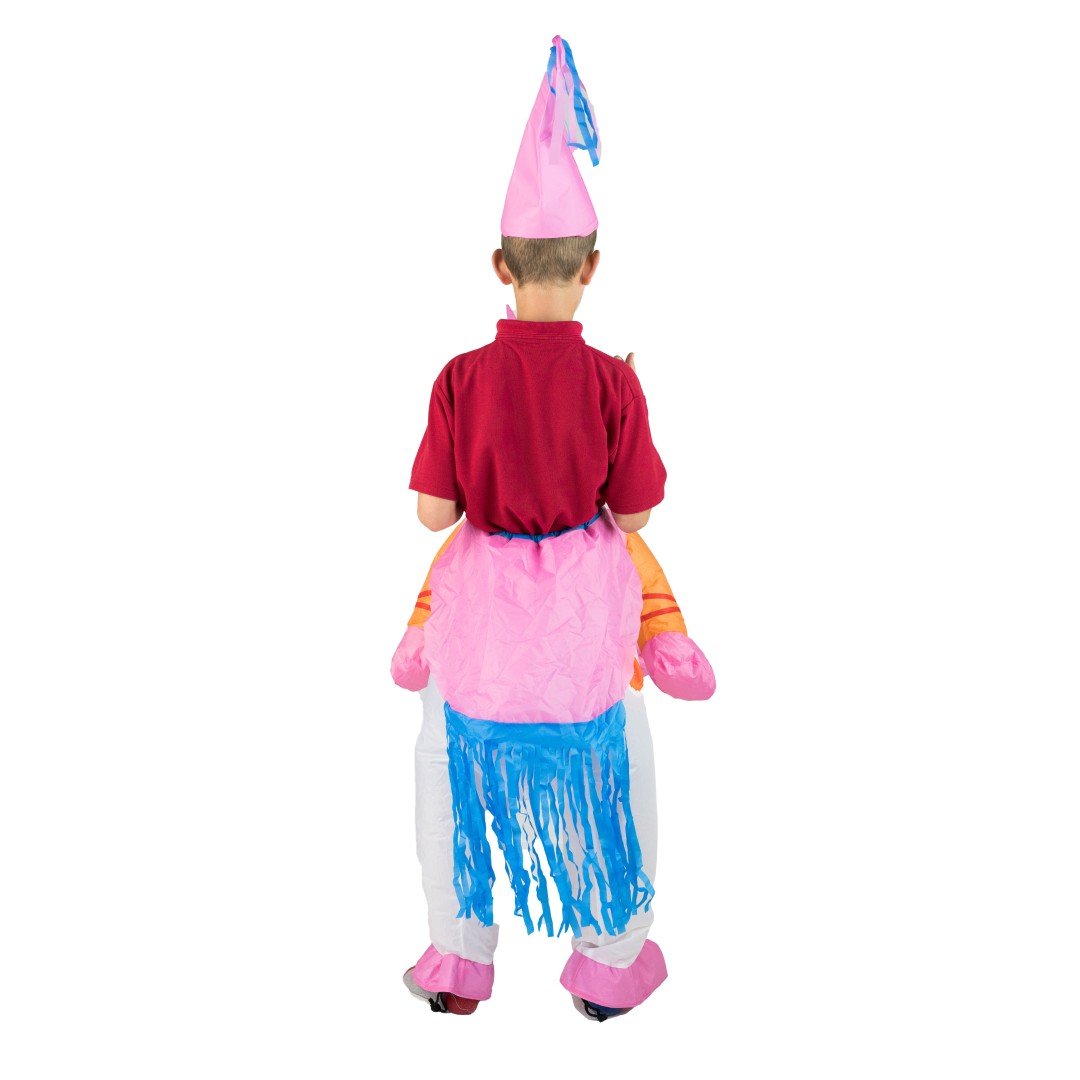 Costume Gonfiabile da Unicorno per Bimbi