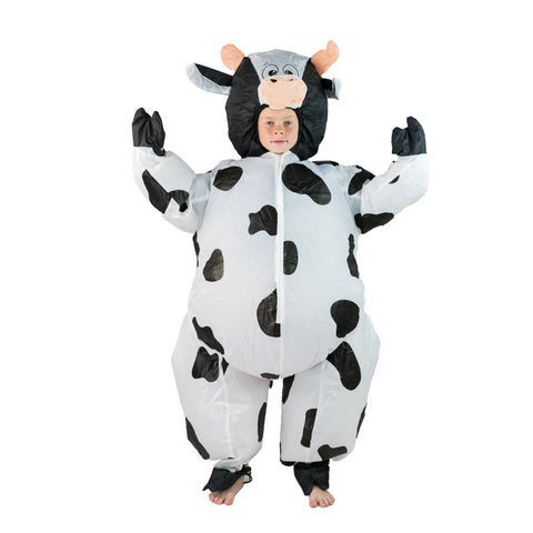 Costume Gonfiabile da Mucca per Bimbi