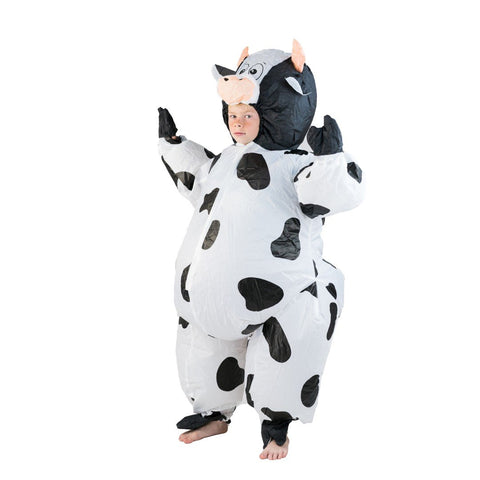 Costume Gonfiabile da Mucca per Bimbi