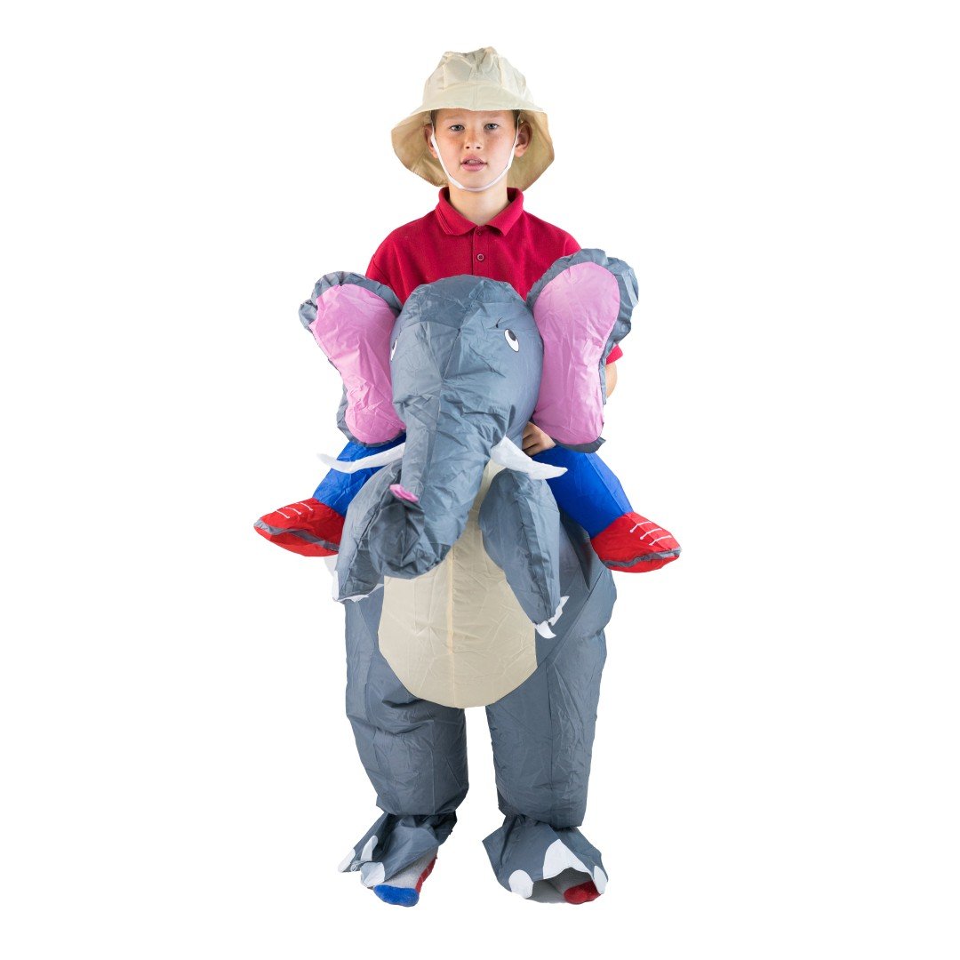 Costume Gonfiabile da Elefante per Bimbi