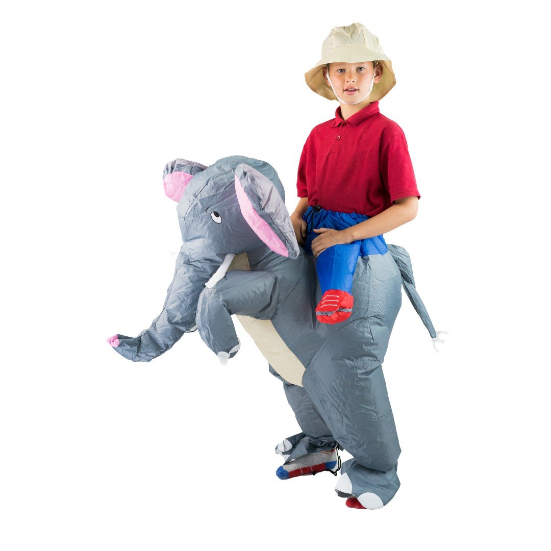 Costume Gonfiabile da Elefante per Bimbi