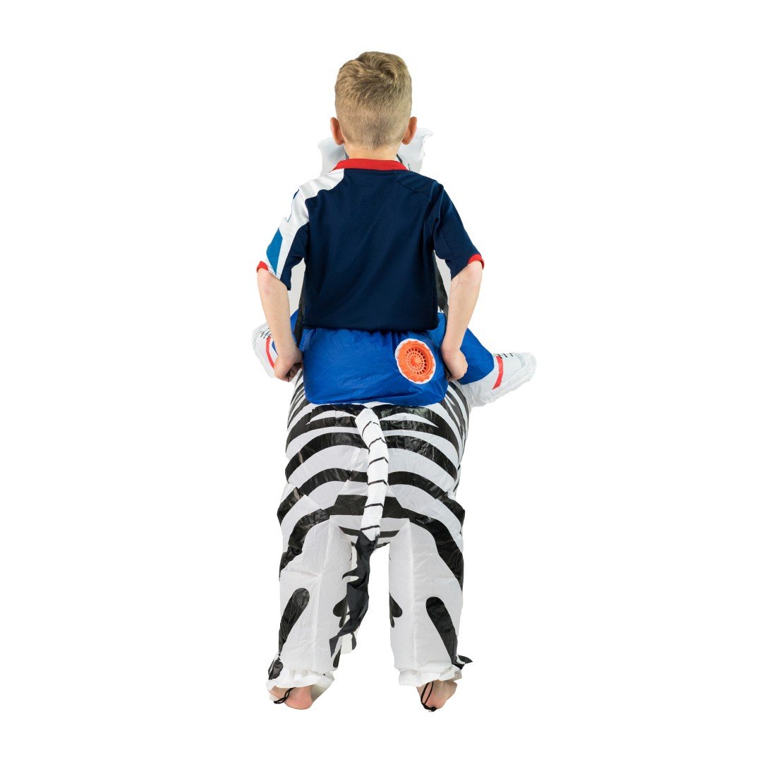 Costume Gonfiabile da Zebra per Bimbi