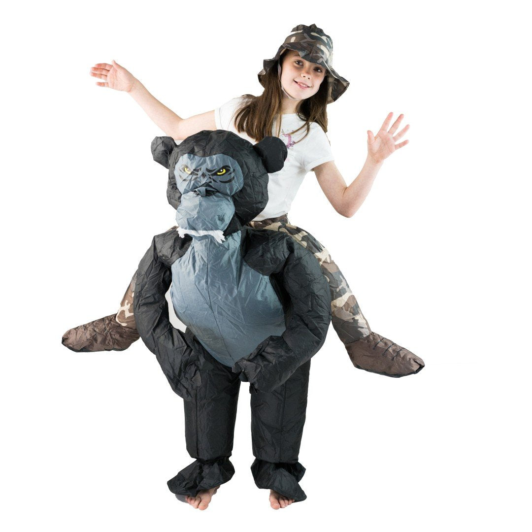 Costume Gonfiabile da Gorilla per Bimbi