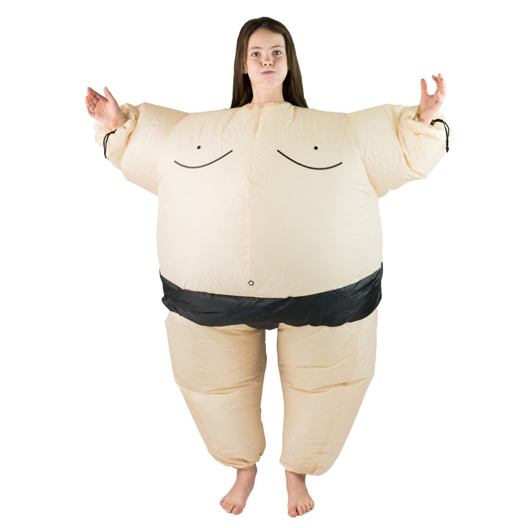 Costume Gonfiabile da Lottatore di Sumo per Bimbi