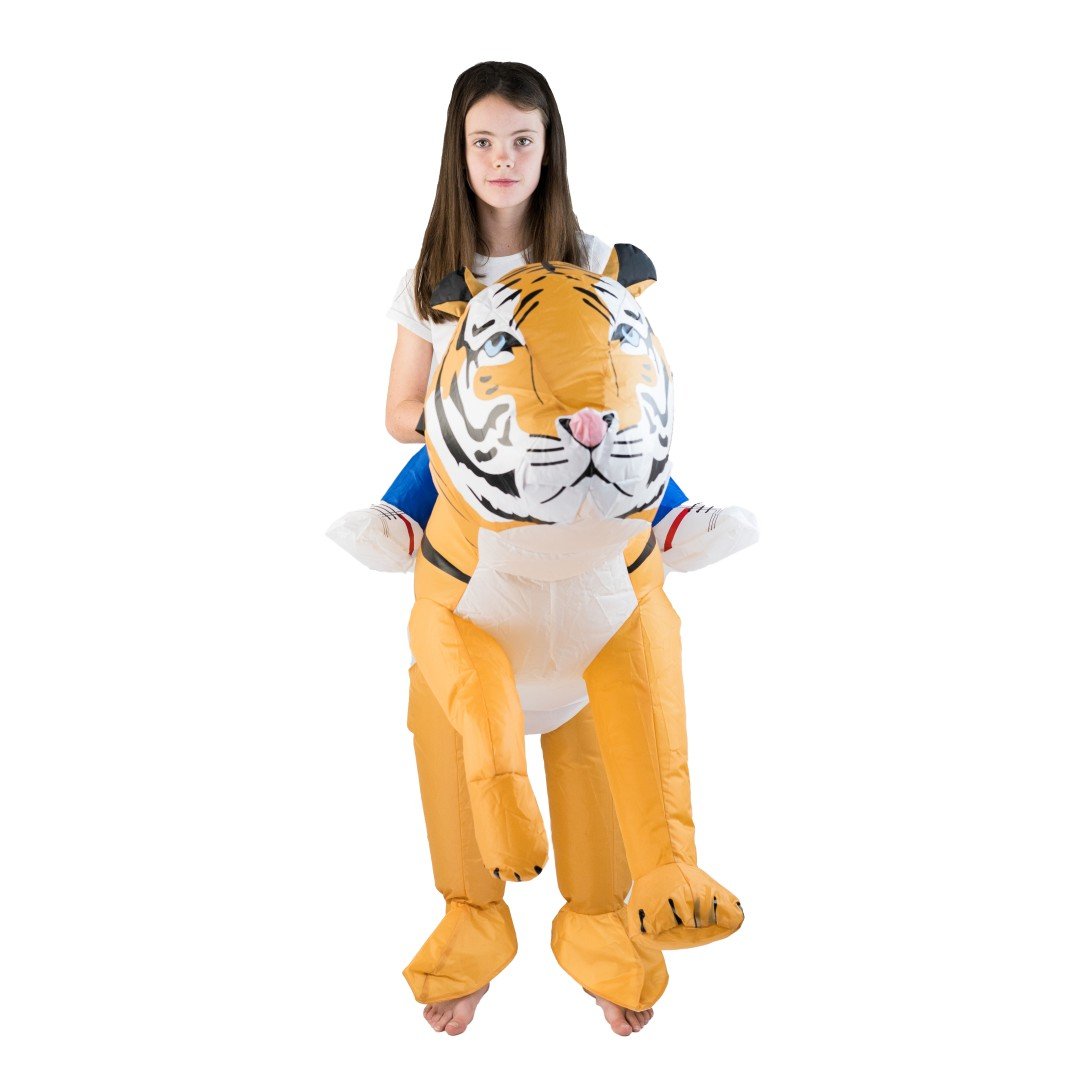 Costume Gonfiabile da Tigre per Bimbi