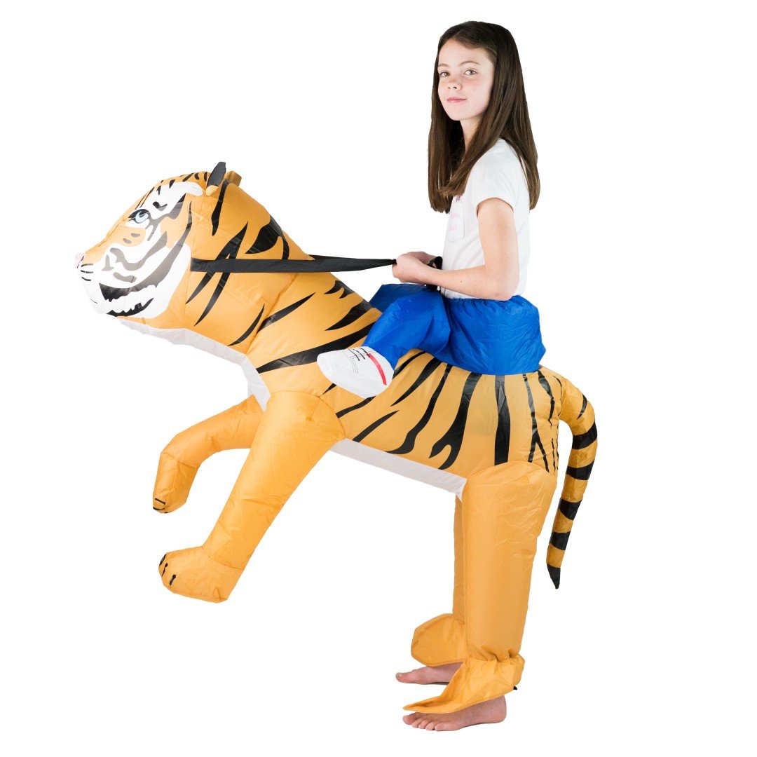 Costume Gonfiabile da Tigre per Bimbi