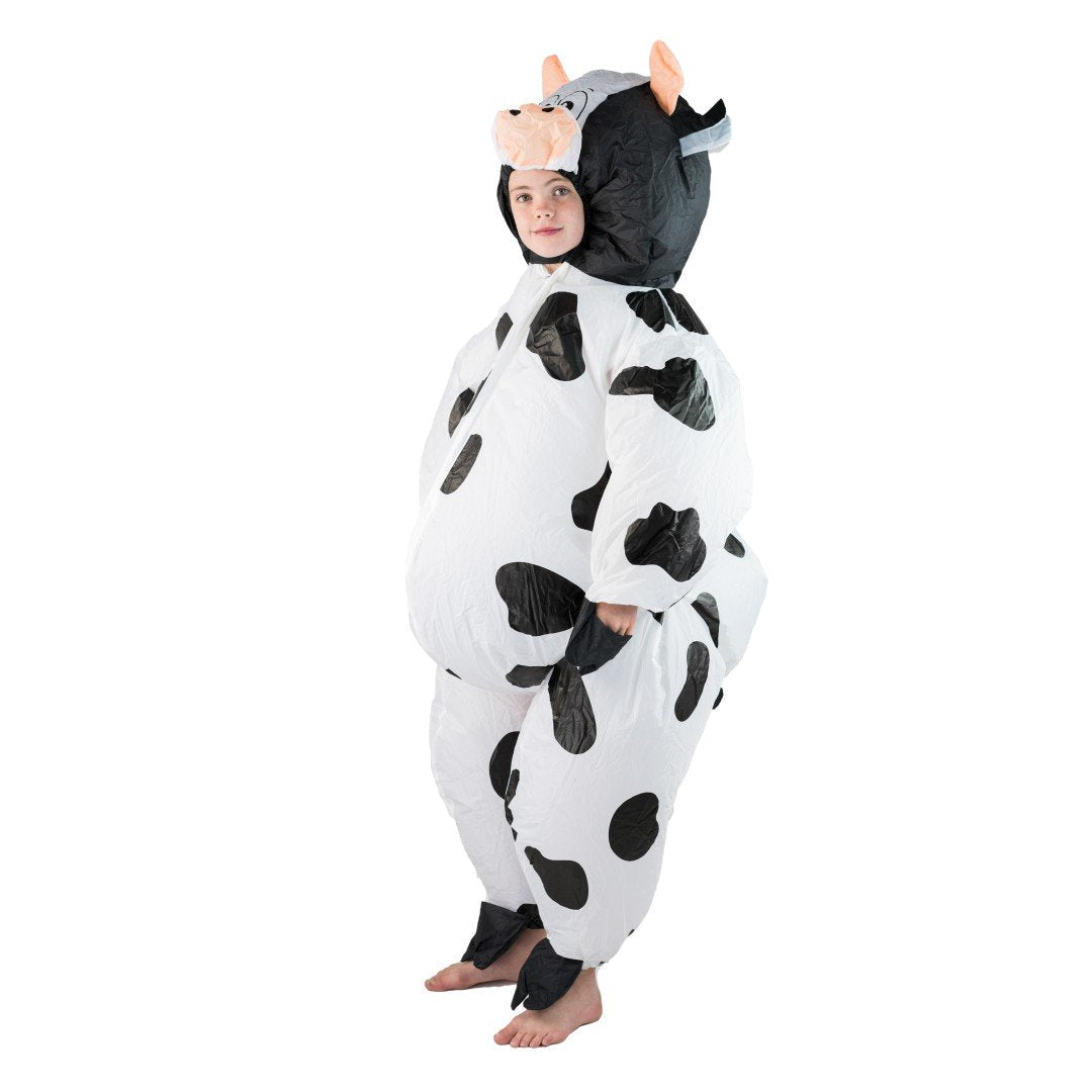 Costume Gonfiabile da Mucca per Bimbi