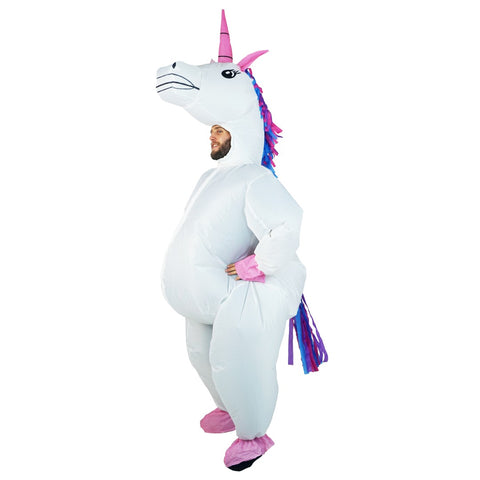 Costume Gonfiabile Deluxe da Unicorno