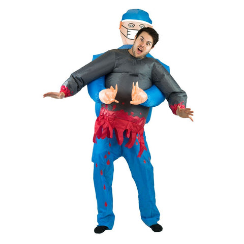 NOLITOY Vestiti Gonfiabili Giganti Per Bambini Costume Cosplay Di Natale  Divertente Costume Gonfiabile Saltare Panno in Poliestere Rivestito in Pu