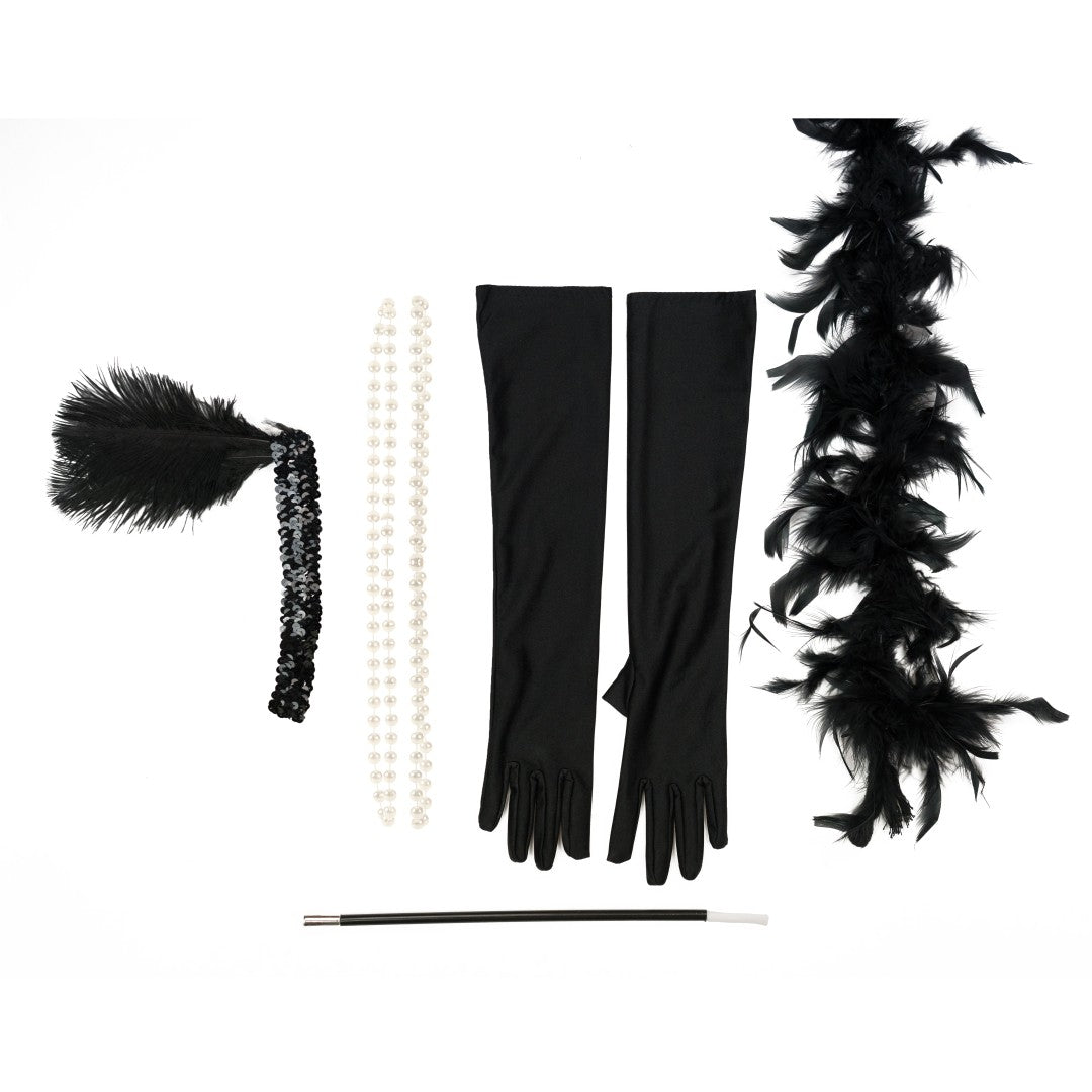 Accessori da Femme Fatale del 1920 per donna