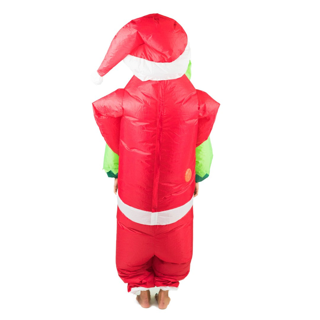 Costume Gonfiabile da Babbo Natale e Elfo per Adulti