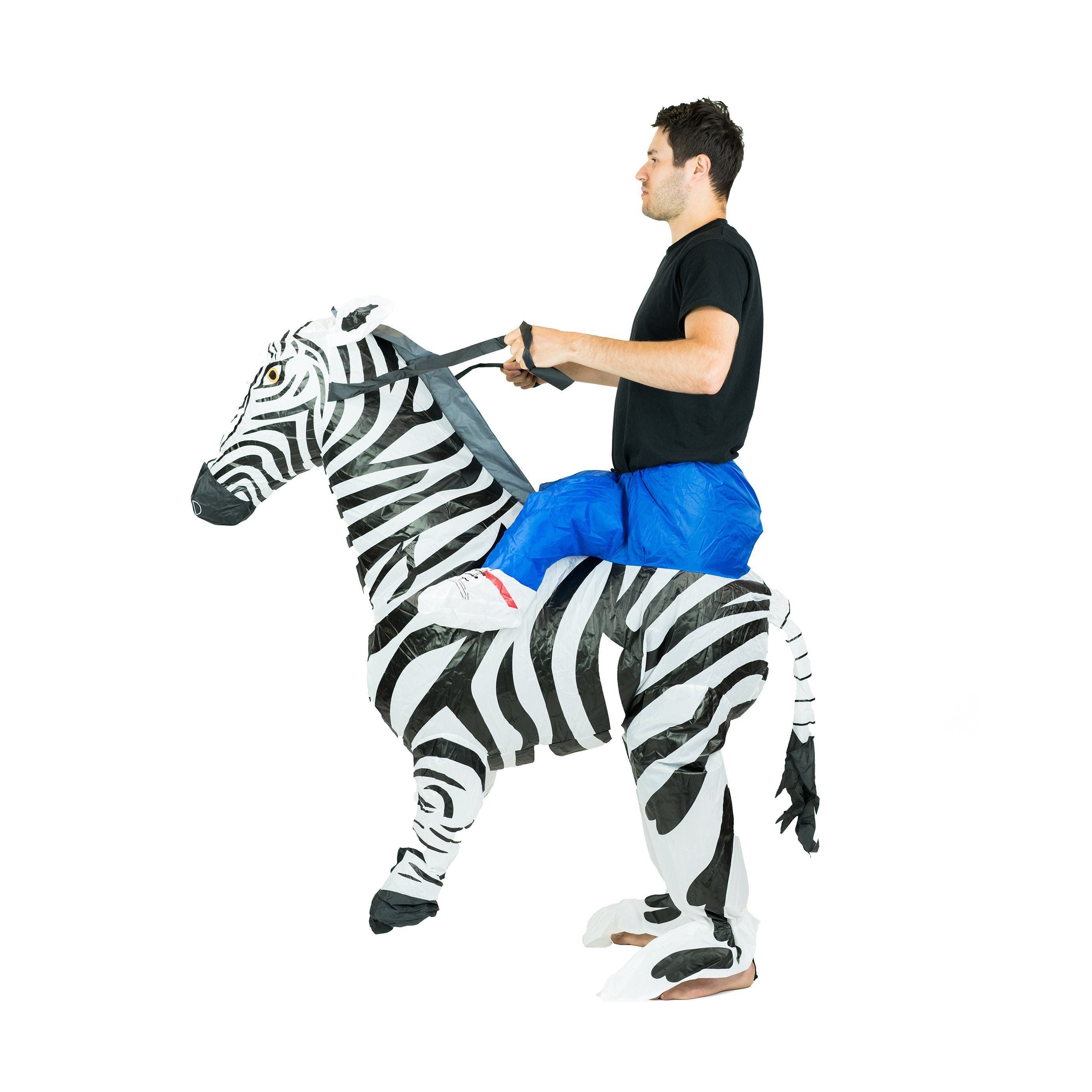 Costume Gonfiabile da Zebra