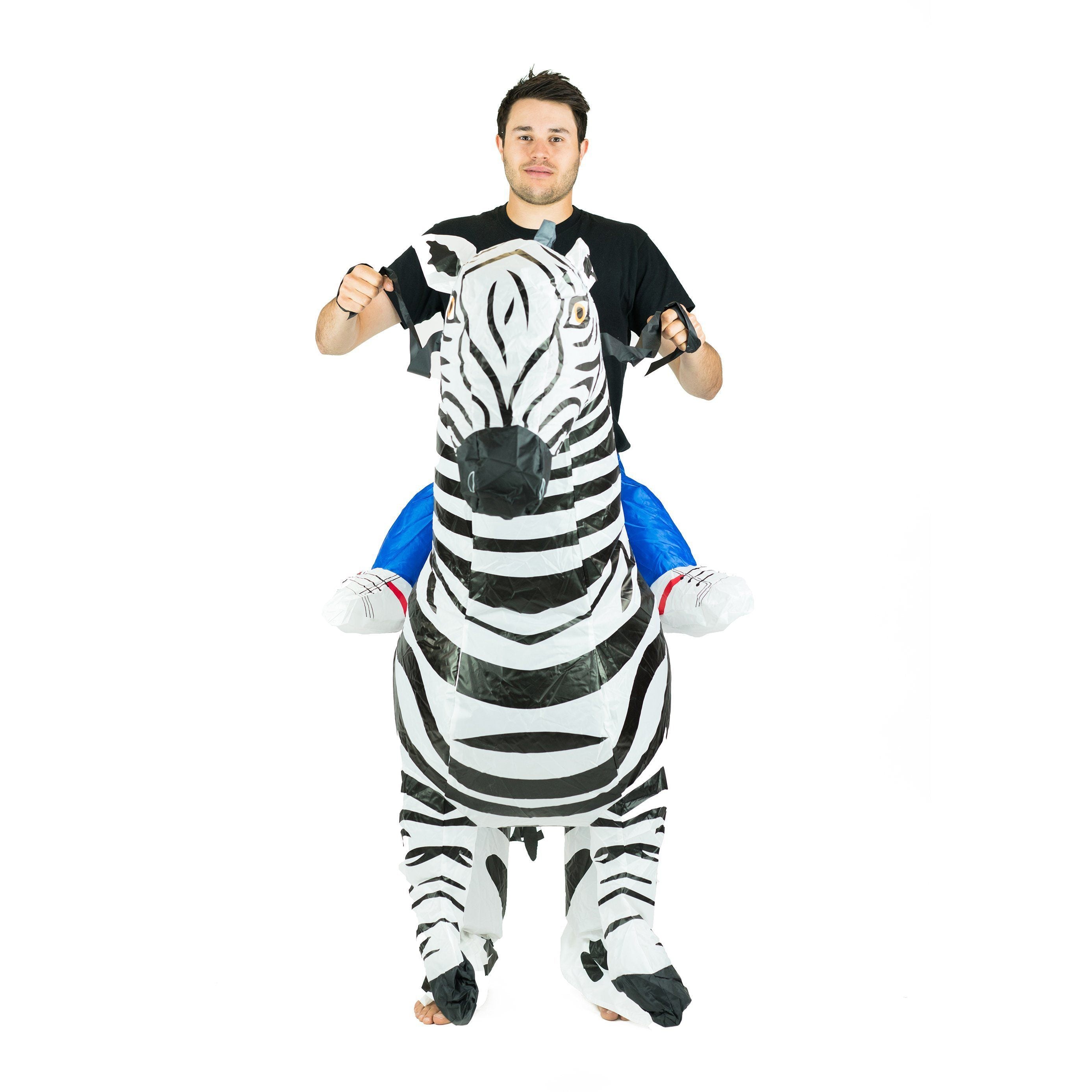 Costume Gonfiabile da Zebra