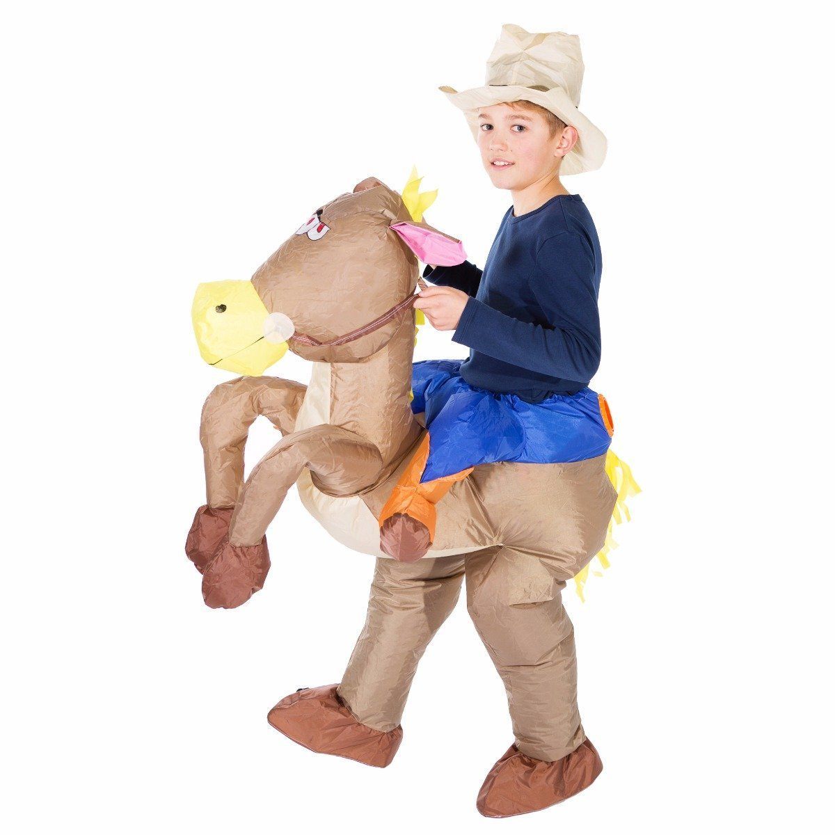 Costume  Gonfiabile da Cowboy per Bimbi