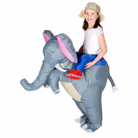 Costume Gonfiabile da Elefante per Bimbi