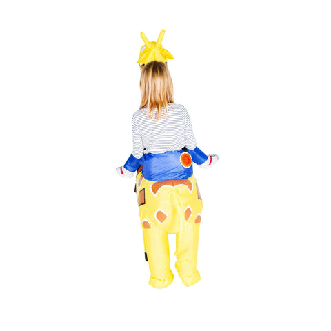 Costume Gonfiabile da Giraffa per Bimbi
