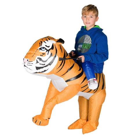 Costume Gonfiabile da Tigre per Bimbi