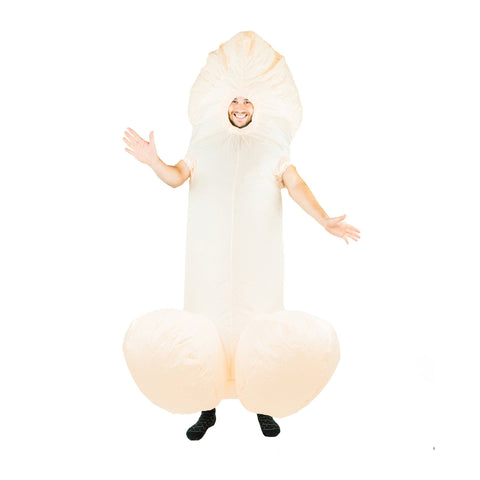 Costume Bianco Gonfiabile da Willy